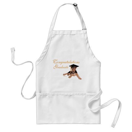 卒業おめでとう スタンダードエプロン (正面)
