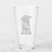 卒業おめでとう タンブラーグラス (裏面)