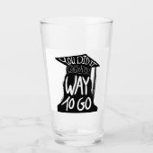 卒業おめでとう タンブラーグラス (正面)