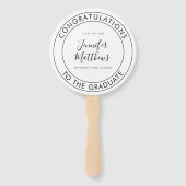 卒業おめでとう ハンドファン (正面)