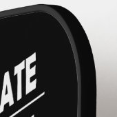 卒業おめでとう ピックルボールラケット (左詳細)