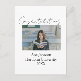 卒業おめでとう フォト 卒業生 名前 大学 年度 ポストカード