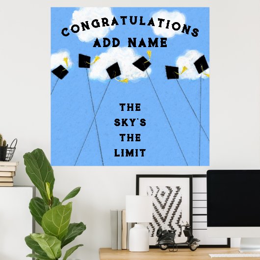 卒業おめでとう ポスター (ホームオフィス)