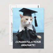 卒業おめでとう！ ポストカード (正面/裏面)