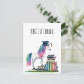 卒業おめでとう ポストカード (スタンド正面)