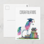 卒業おめでとう ポストカード (正面/裏面)