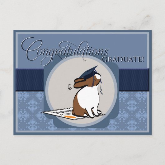 卒業おめでとう！ ポストカード (正面)