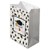 卒業おめでとう ミディアムペーパーバッグ (裏面アングル)