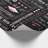 卒業おめでとう ラッピングペーパー (角)