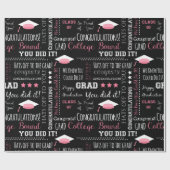 卒業おめでとう ラッピングペーパー (フラット)