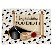 卒業おめでとう ラージペーパーバッグ (正面)