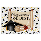 卒業おめでとう ラージペーパーバッグ (裏面)