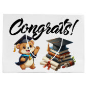 卒業おめでとう ラージペーパーバッグ (裏面)