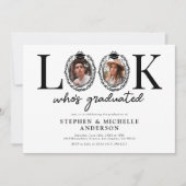 卒業おめでとう!合同卒業パーティーだよ 招待状 (正面)