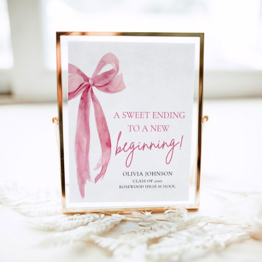 卒業おめでとう　新しいスタートの甘い終わり ポスター