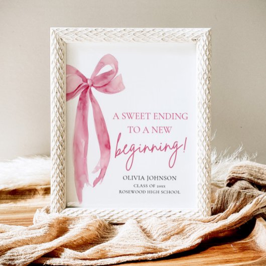 卒業おめでとう　新しいスタートの甘い終わり ポスター