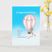 卒業おめでとう、新しい仕事、新しい家庭 カード (黄色い花)