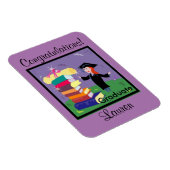 卒業おめでとう!柔軟カスタム磁石 マグネット (右側)