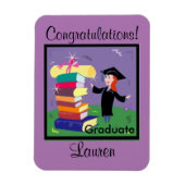卒業おめでとう！柔軟カスタム磁石 マグネット (縦)
