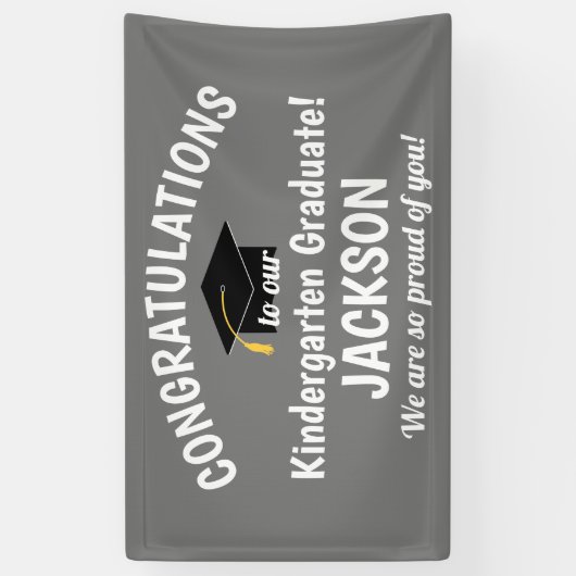 卒業おめでとう 横断幕 (縦)