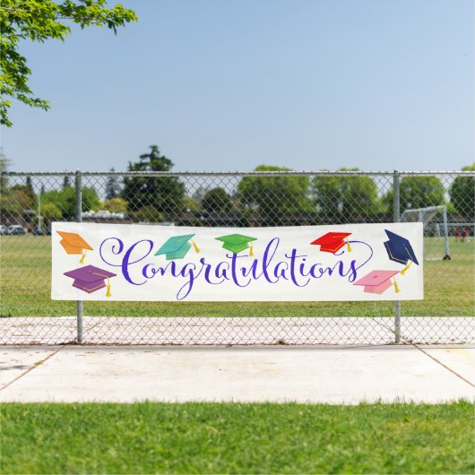 卒業おめでとう 横断幕 (インサイチュ)