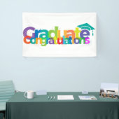 卒業おめでとう 横断幕 (トレードショー)