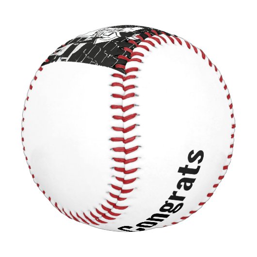 卒業おめでとう 野球ボール (アングル)