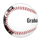 卒業おめでとう 野球ボール (正面左)