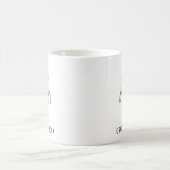 卒業おめでとう 馬 コーヒーマグカップ (中央)