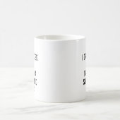 卒業おめでとう 驚いたよね 卒業式 コーヒーマグカップ (中央)