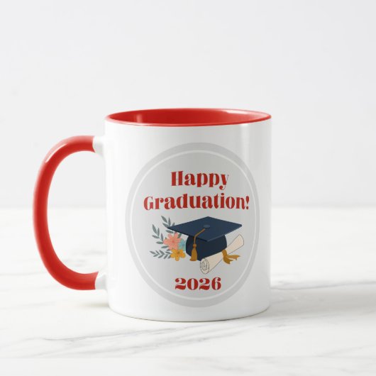 卒業おめでとう 2026！ マグカップ (左)