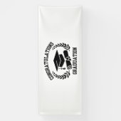 卒業おめでとう 4x10 ヴィニール バナー 横断幕 (縦)