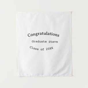 卒業おめでとう graduate name 20XX年度修了 タペストリー