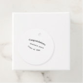 卒業おめでとう graduate name 20XX年度修了 フェイバータグ (インサイチュ)