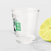 卒業おめでとうGRAD Year Green ショットグラス (右)