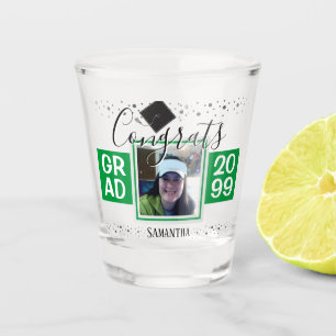 卒業おめでとうGRAD Year Green ショットグラス