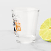 卒業おめでとうGRAD Year Orange ショットグラス (右)