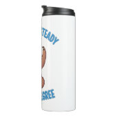 卒業おもしろいの怠け タンブラー (回転右)