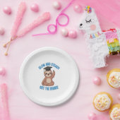 卒業おもしろいの怠け ペーパープレート (パーティー)