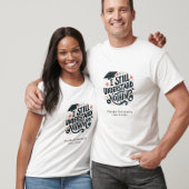 卒業おもしろいは何も理解しパーソナライズされたない Tシャツ