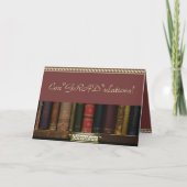 卒業おもしろいカードおめでとう カード (正面)