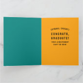 卒業おもしろいカード カード (内部)