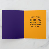 卒業おもしろいカード カード (内部)