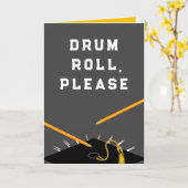 卒業おもしろいカード カード (黄色い花)