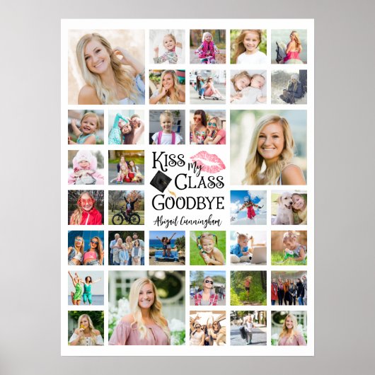 卒業おもしろいキスマイクラスサヨナウ35枚 ポスター (正面)