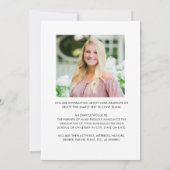 卒業おもしろいキスMY CLASS GOODBYE 6 Photo 案内状 (裏面)