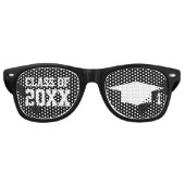 卒業おもしろいパーティー レトロサングラス (正面)