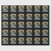 卒業おもしろいユーモア怠惰な学生の眠い ラッピングペーパー (フラット)