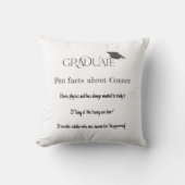 卒業おもしろい事実卒業上限 クッション (正面)