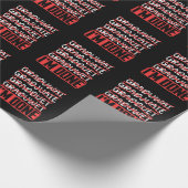 卒業おもしろい冗談嫌みな学生卒業 ラッピングペーパー (角)